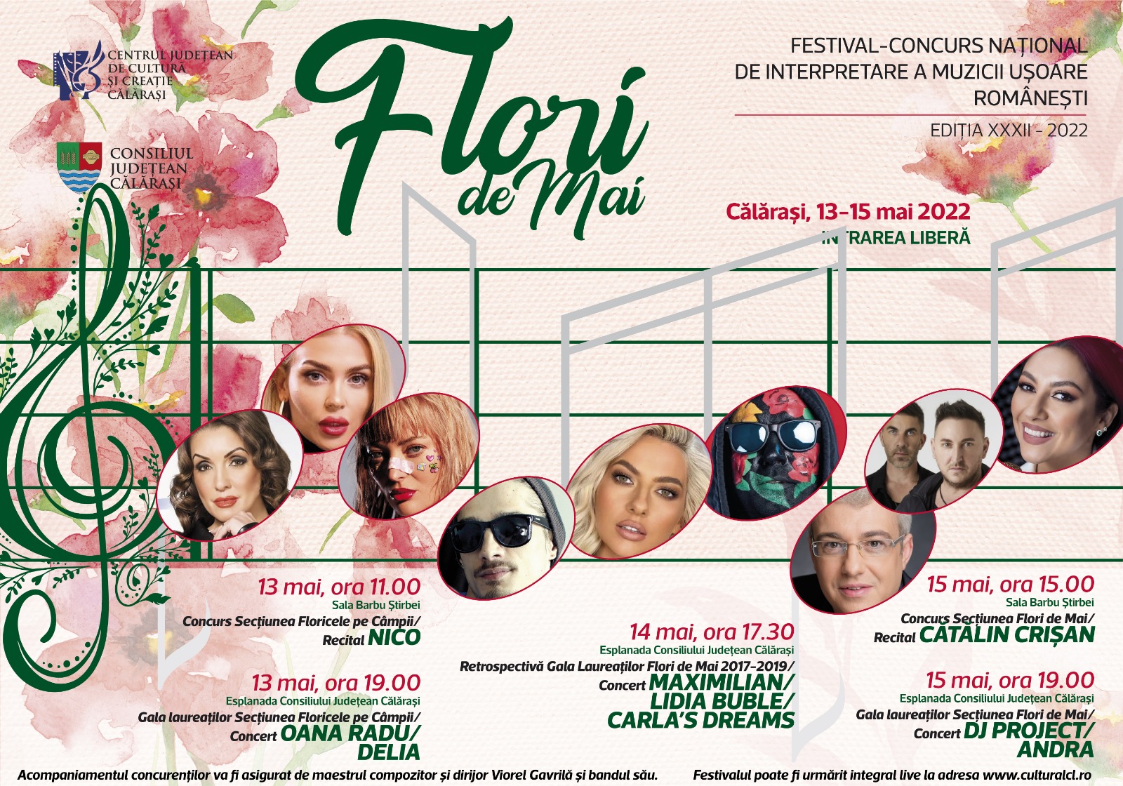Flori de mai – festival- concurs national de interpretare a muzicii usoare romanesti