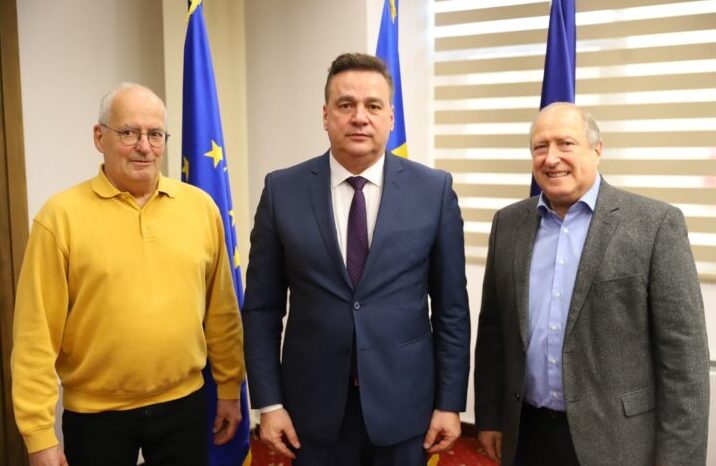 Delegație din Austria în vizită la Consiliul Județean Călărași!