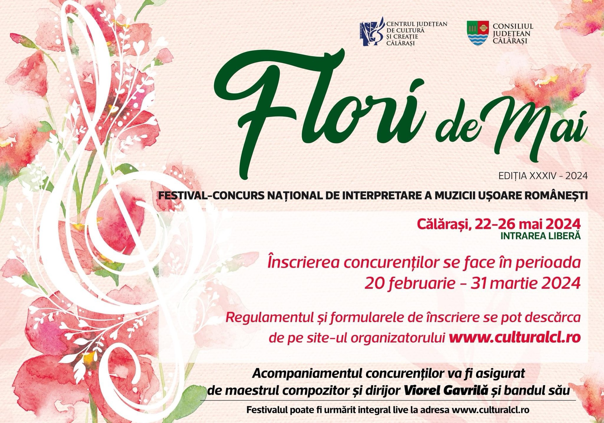 Festivalul Flori de Mai revine și anul acesta