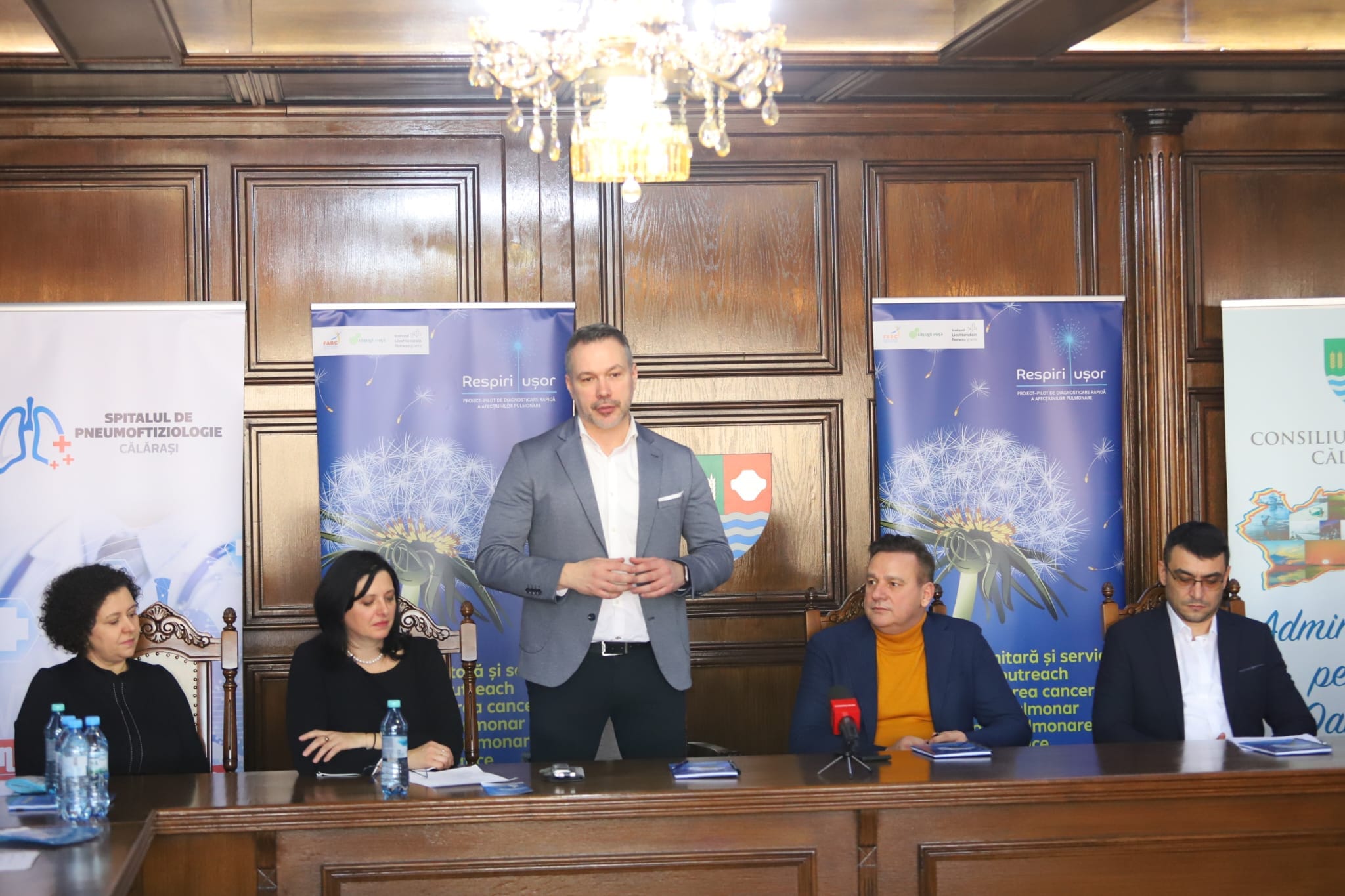 Proiectul „Respiri ușor” pentru depistarea bolilor pulmonare, la Călărași