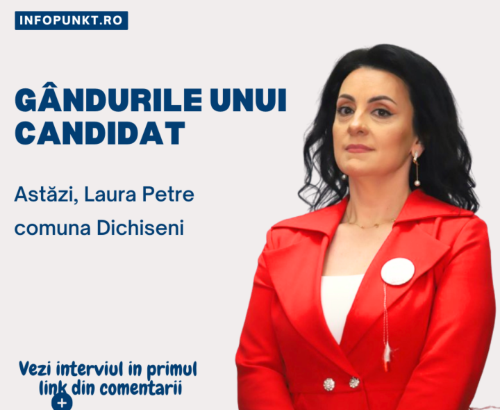 Gândurile unui candidat – Laura Petre, comuna Dichiseni
