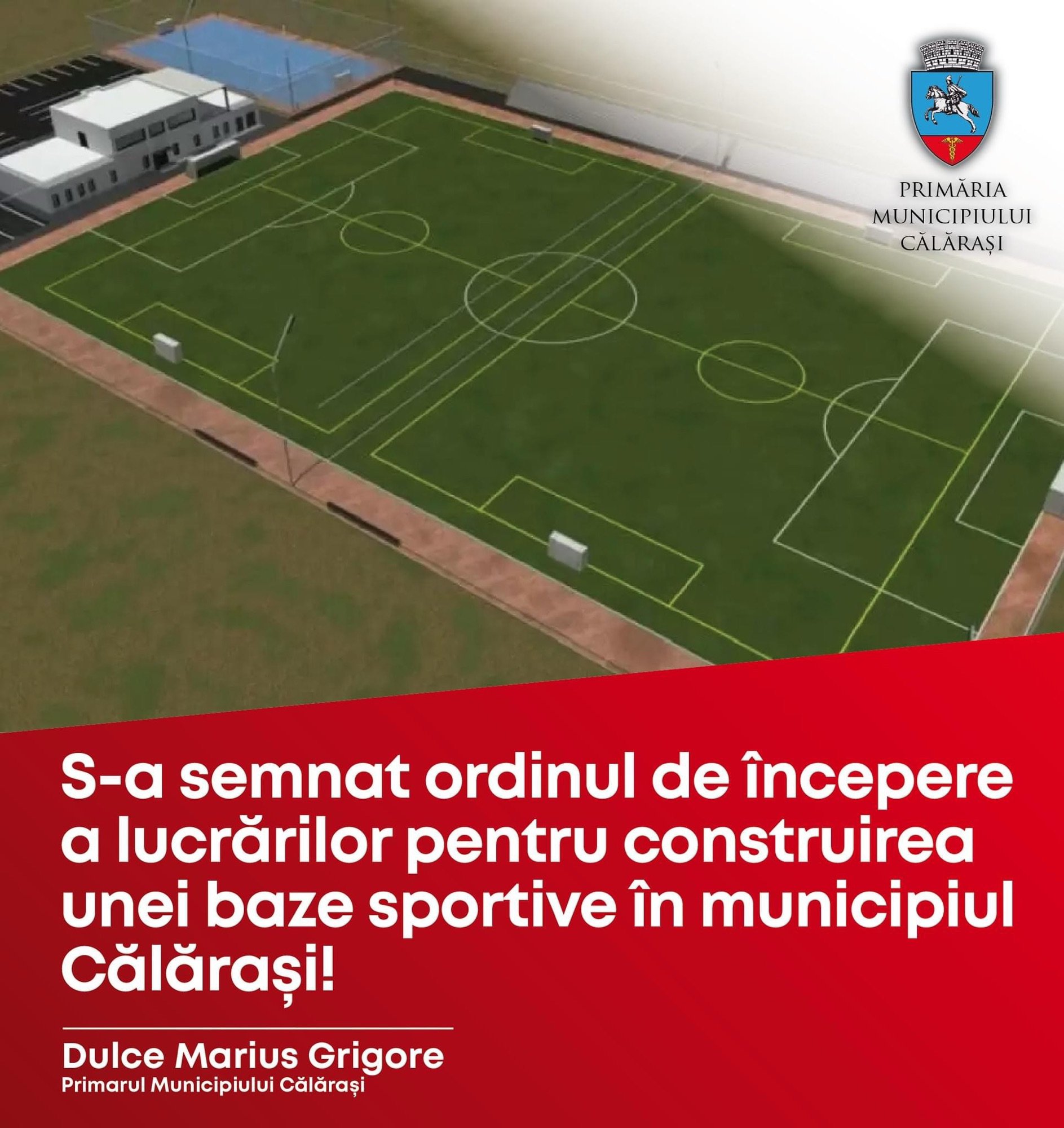 O nouă bază sportivă, la Călărași