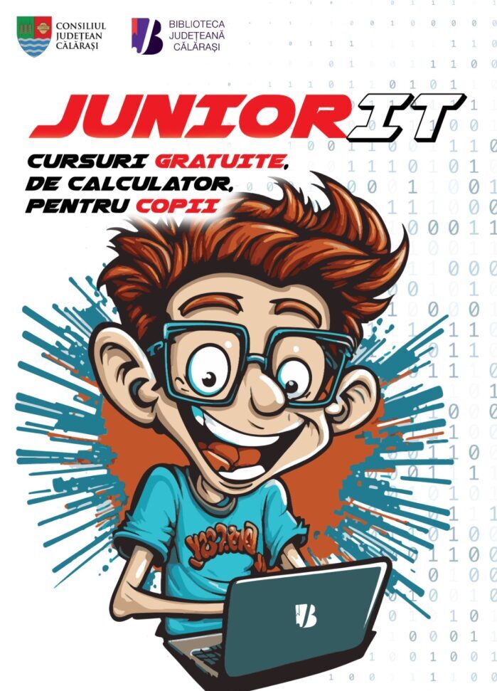 Cursuri de IT Junior la Biblioteca Județeană Călărași