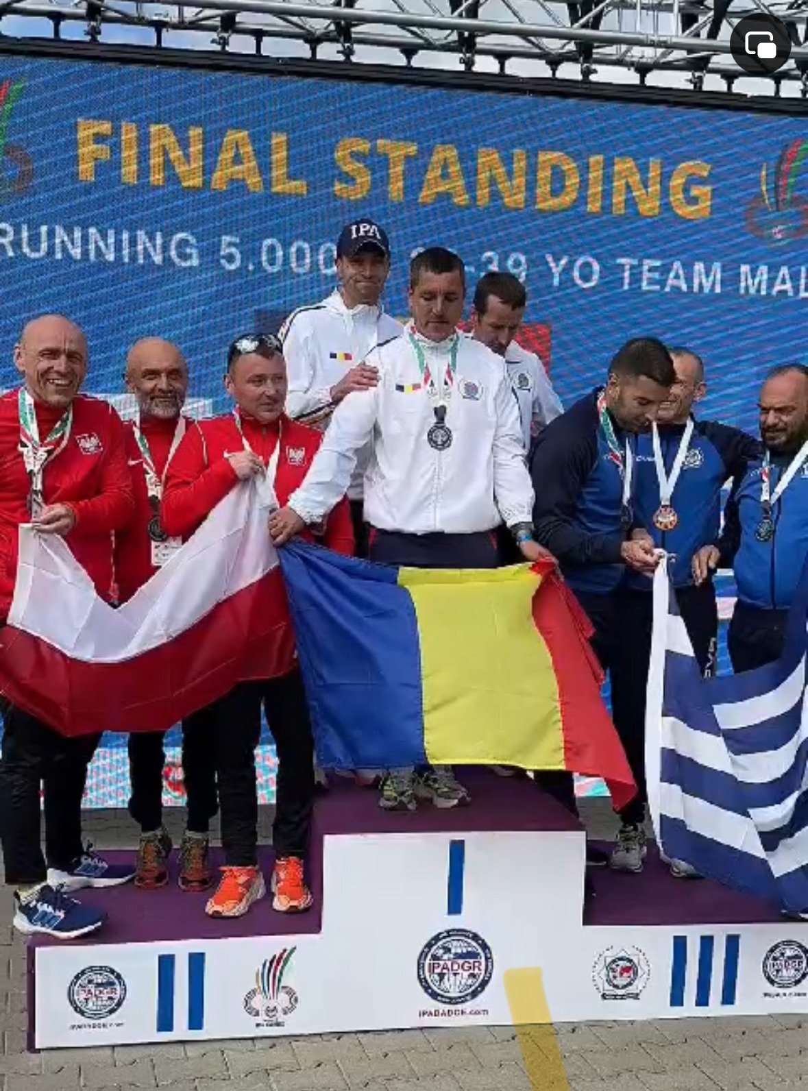 Jandarm călărășean medaliat cu aur la IPA Games 2024 – Jocurile Internaționale ale Polițiștilor