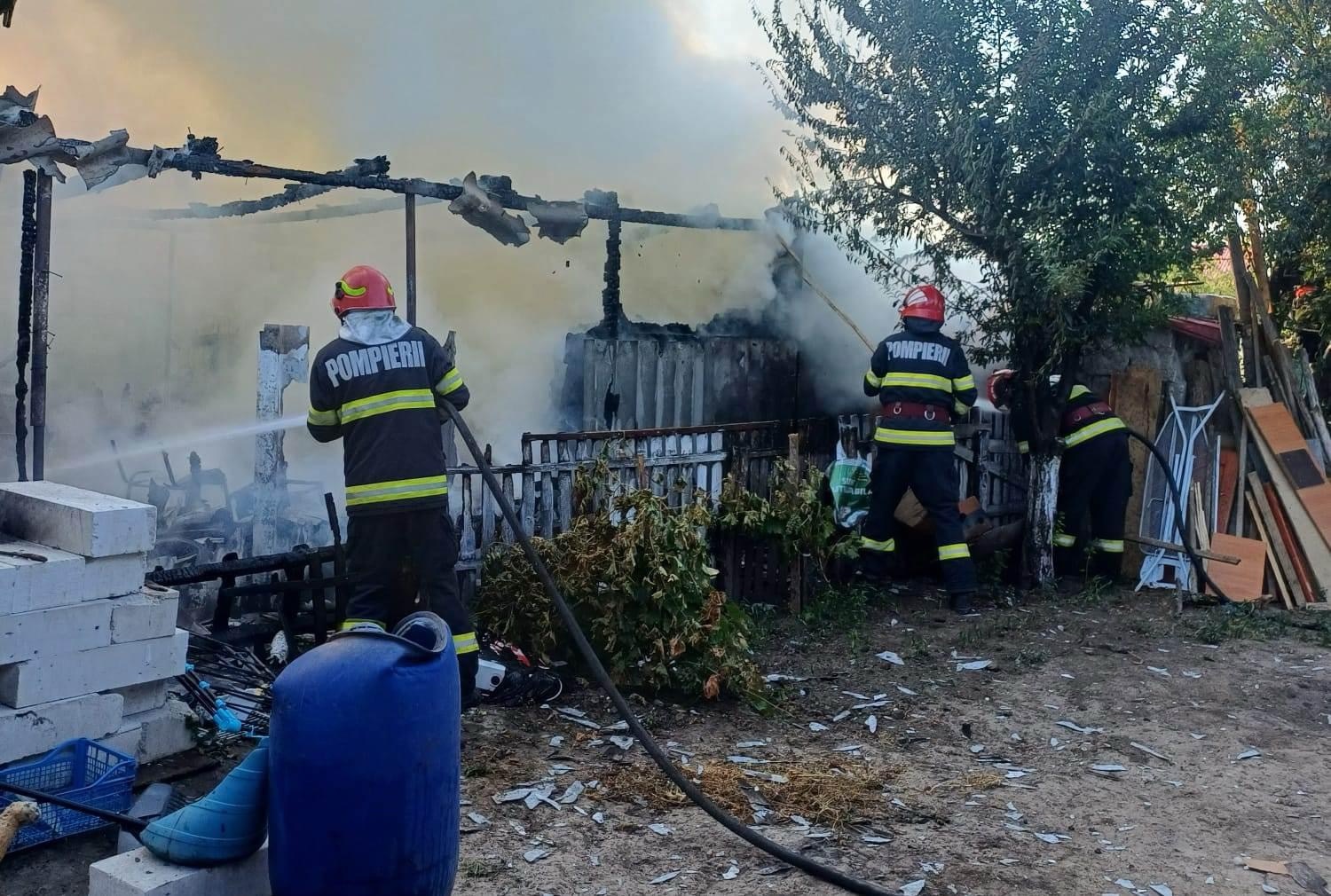Pompierii călărășeni au fost solicitați să intervină la 116 misiuni în ultimele 3 zile