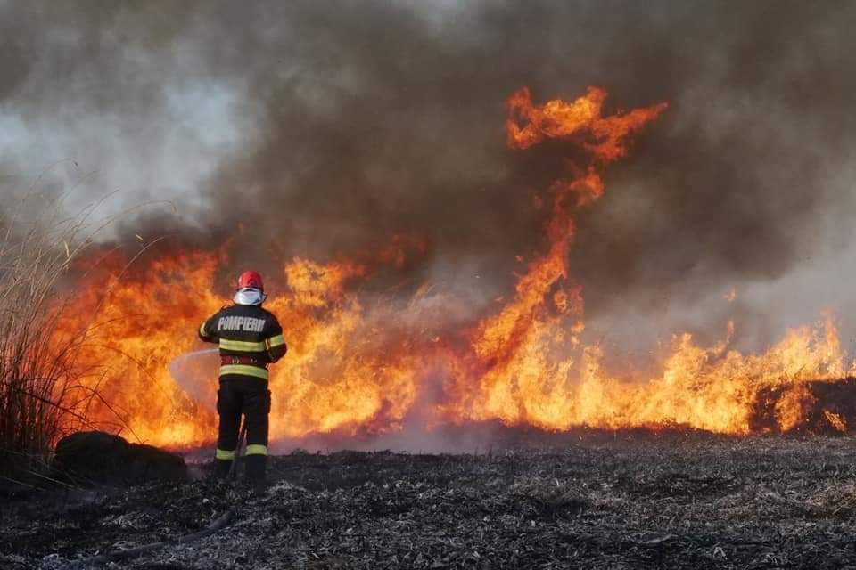 Pompierii călărășeni au fost solicitaţi să intervină la 83 de misiuni în ultimele 3 zile