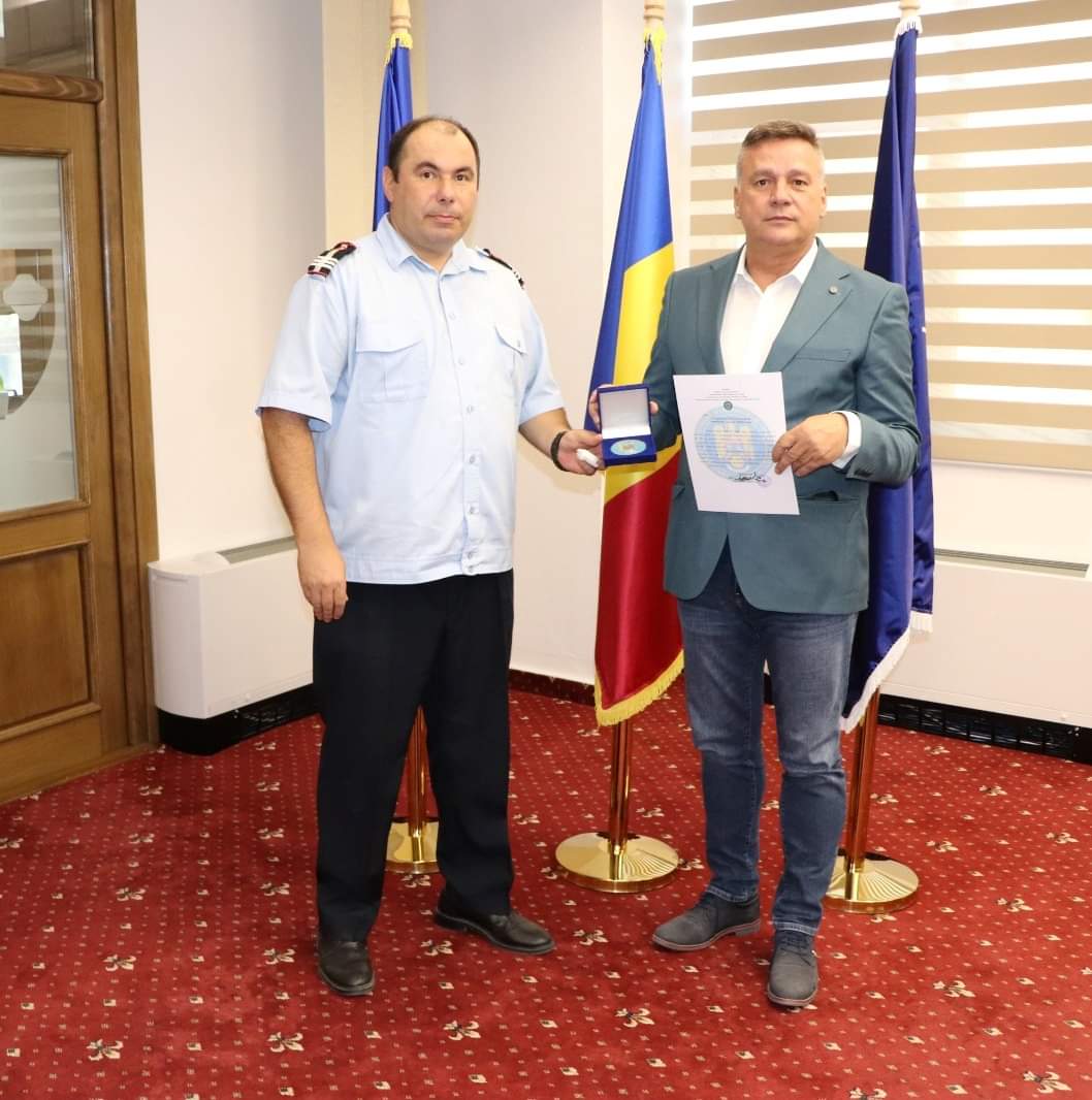 Șeful ISU Călăraşi mulțumește autorităților locale pentru susținere