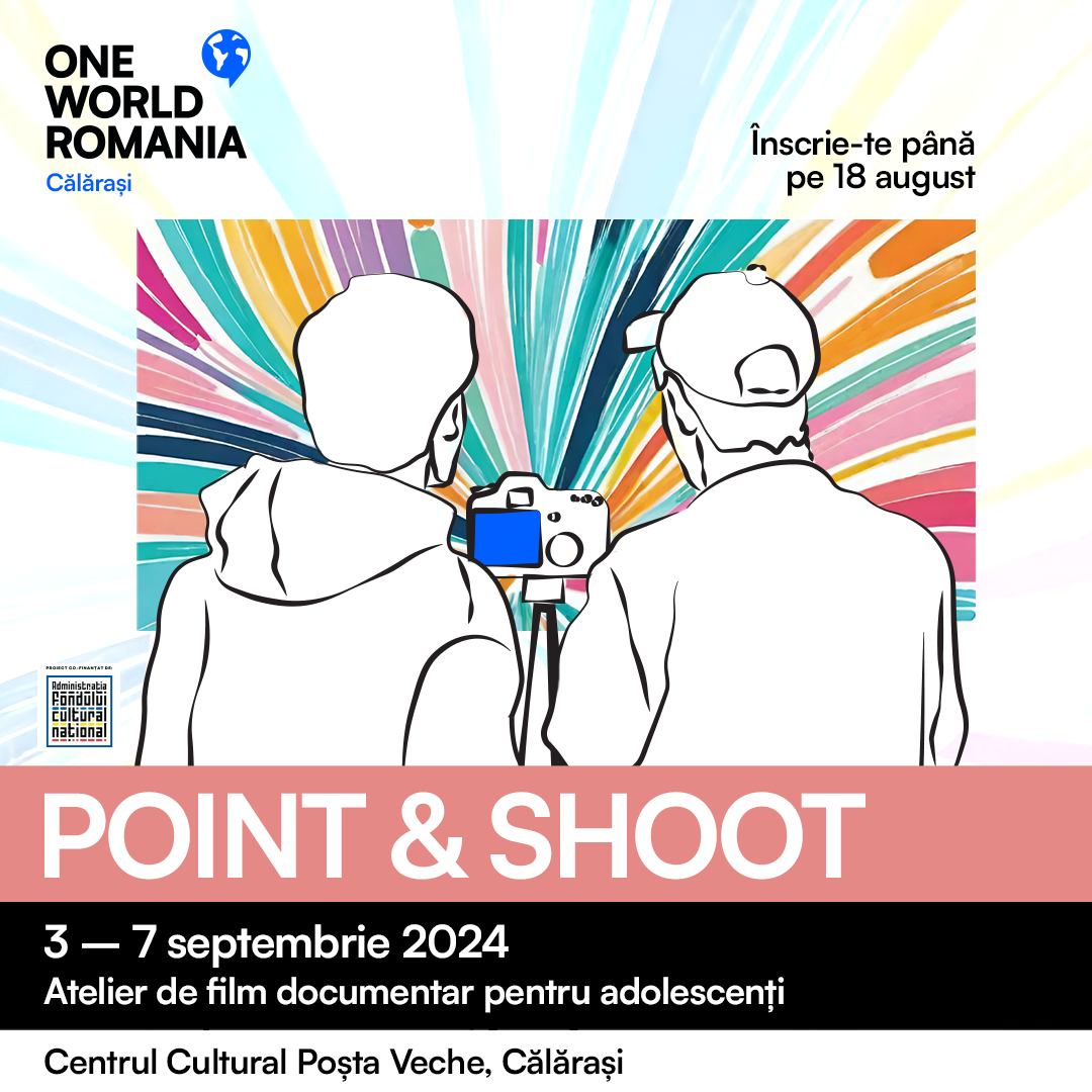 Atelierul de film documentar pentru adolescenti Point & Shoot vine pentru prima dată la Călărasi