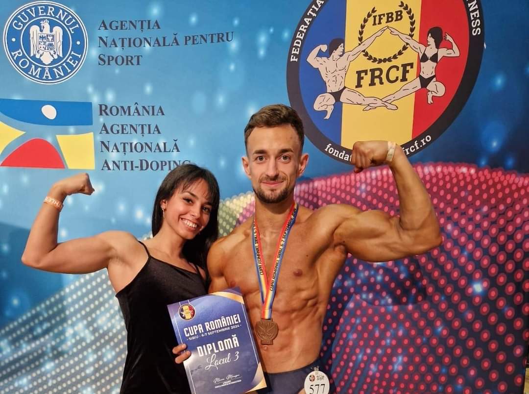 Un jandarm călărășean se numără printre culturiştii de top din România