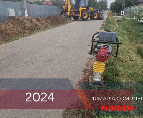 Primăria Fundeni extinde sistemul de alimentare cu apa