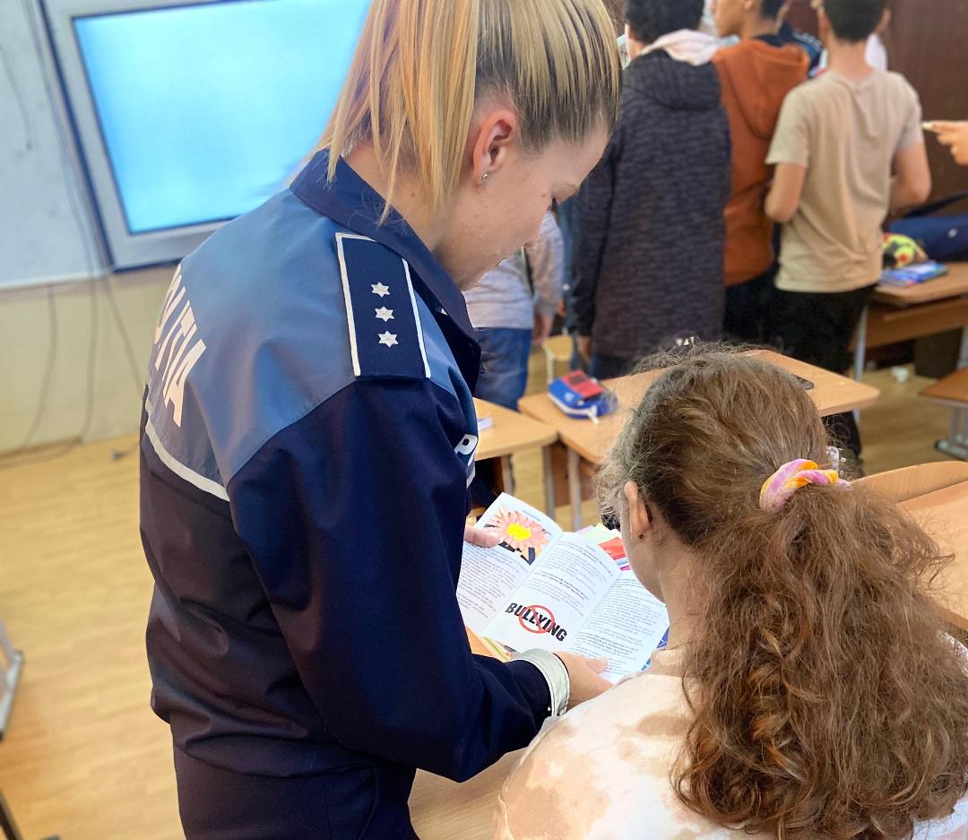 Activități educative desfășurate de polițiști