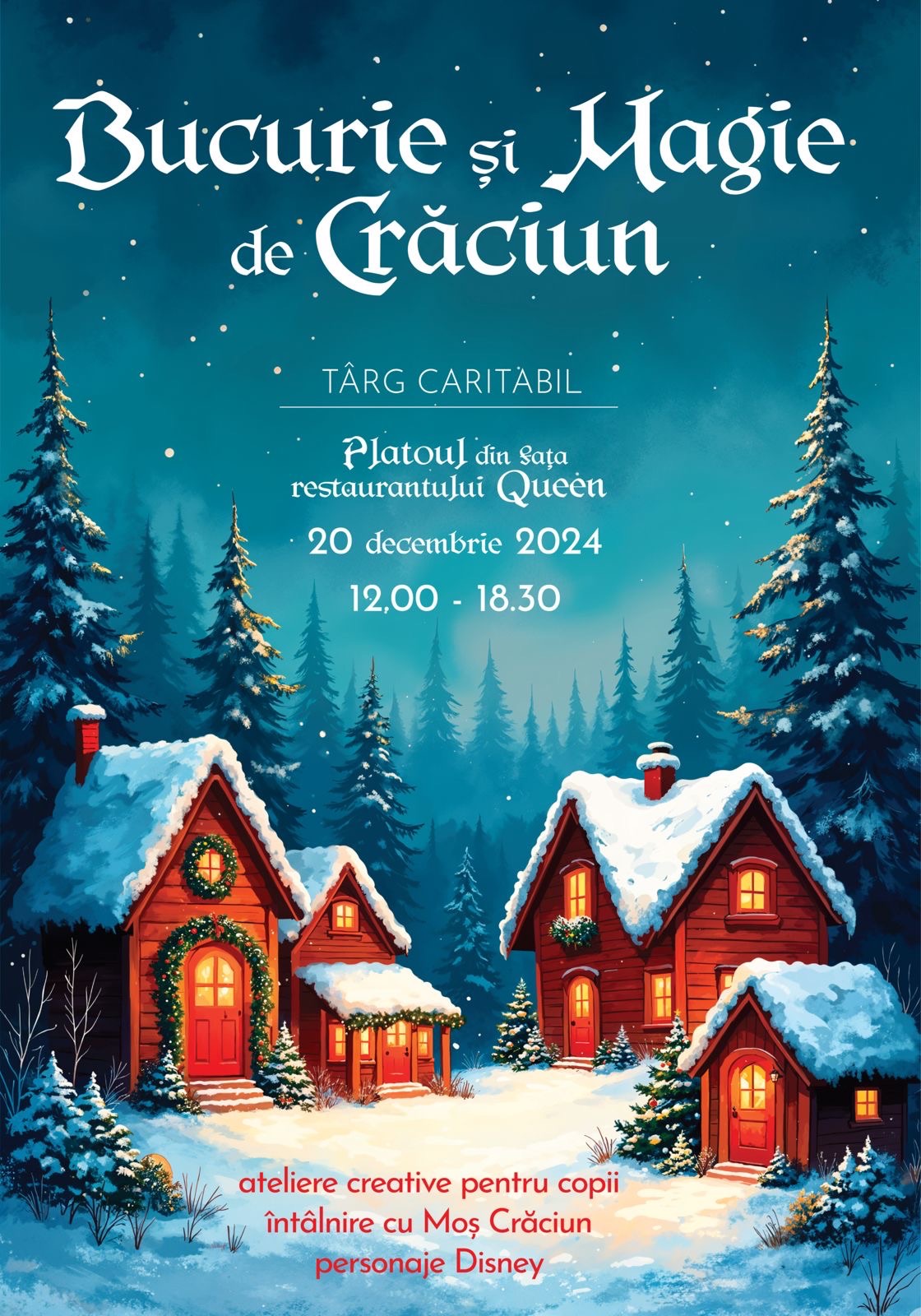 “Bucurie și Magie de Crăciun”: Târg și Gală Caritabilă la Călărași