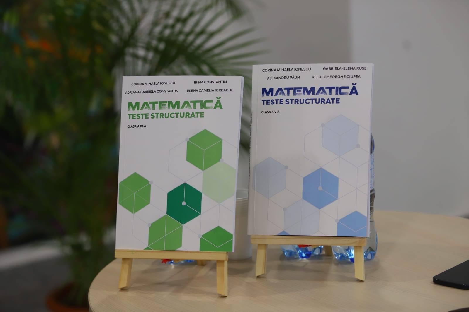 Lansare de Auxiliare de Matematică la Biblioteca Județeană „Alexandru Odobescu”