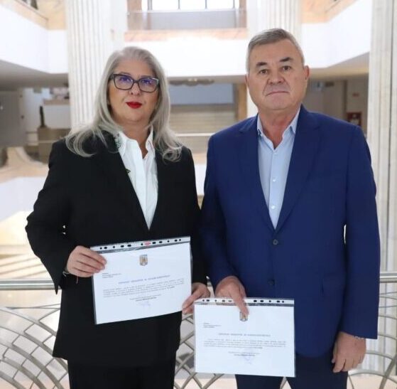 Daniela Mihai și Ion Samoilă, și-au preluat oficial mandatele parlamentare