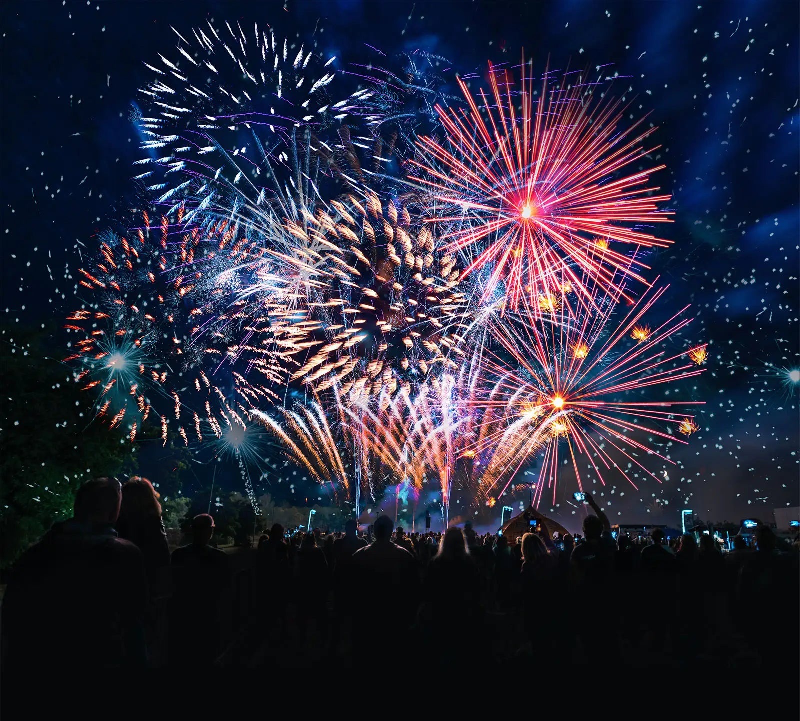 Călărași întâmpină 2025 cu un spectacol de lumini