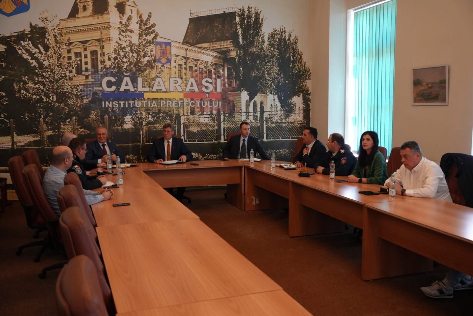 Întâlnire strategică între noua conducere a Instituției Prefectului și structurile județene M.A.I.