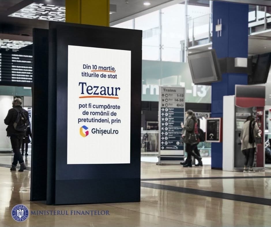 Titlurile de stat TEZAUR, disponibile pe Ghiseul.ro din 10 martie