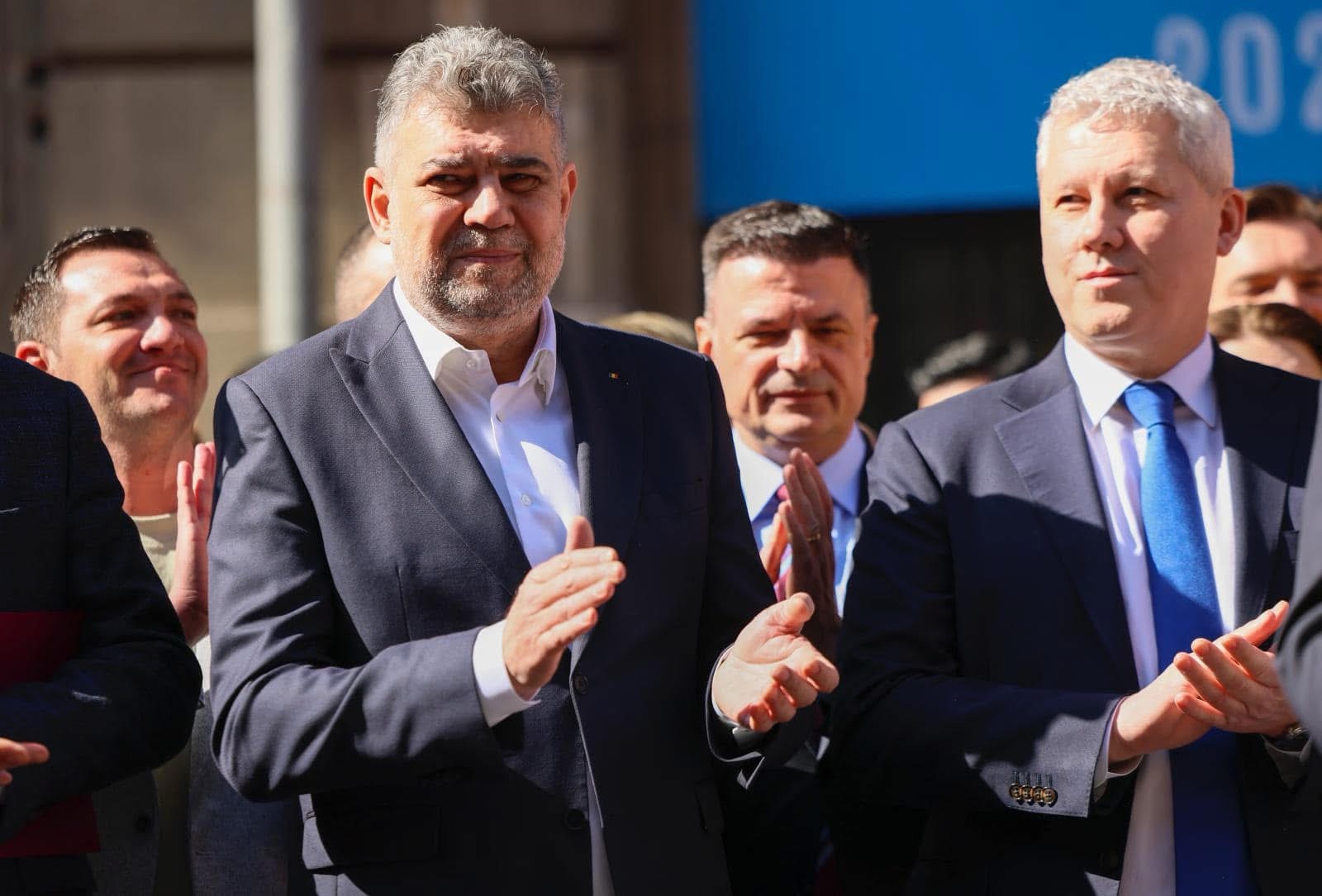 Marcel Ciolacu: „Crin Antonescu este singura garanție pentru stabilitatea și dezvoltarea României”