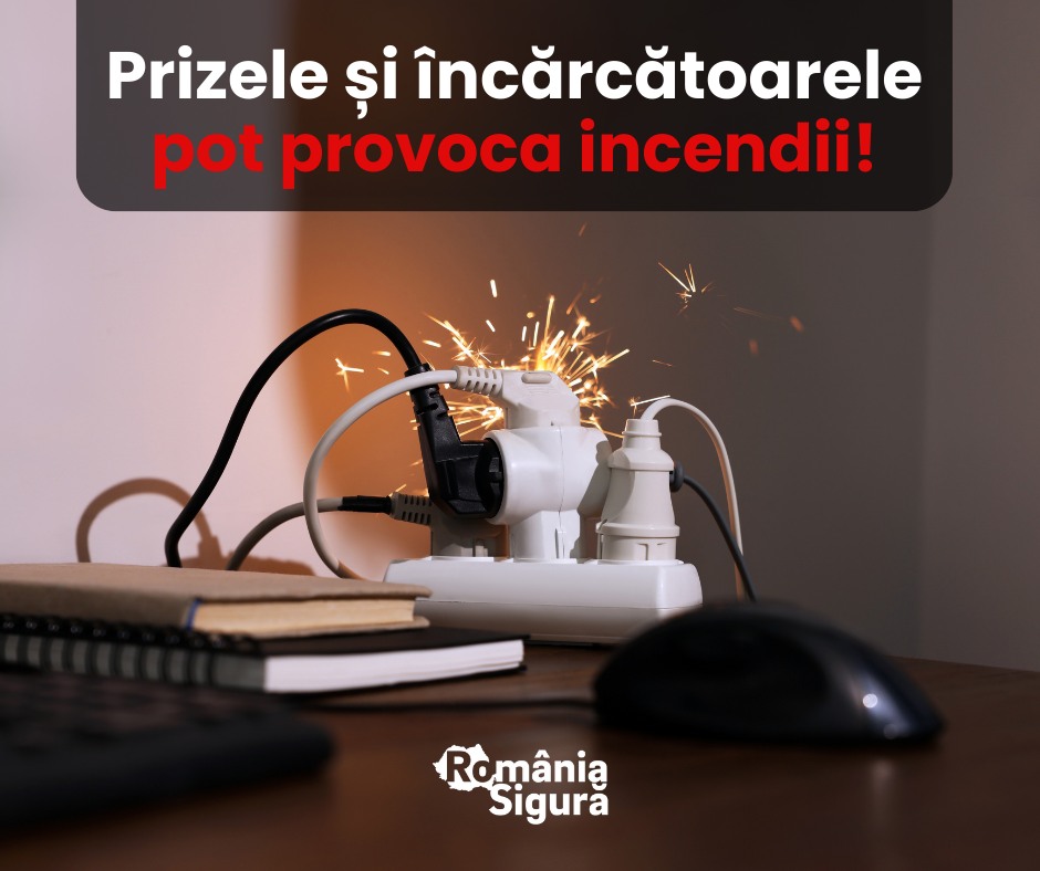 Prevenirea incendiilor provocate de încărcătoare și prize defecte