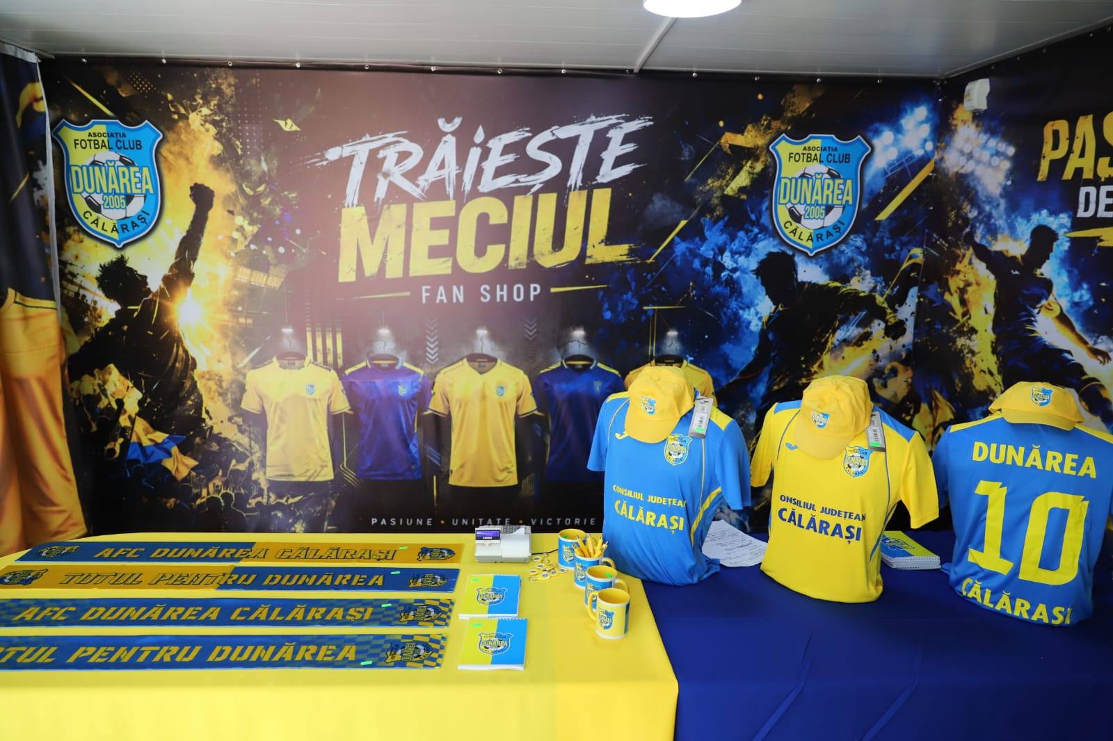 AFC Dunărea Călărași are un nou Fan Shop