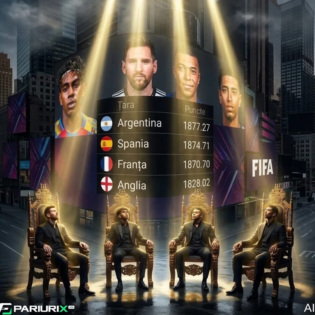 Premieră istorică la Campionatul Mondial: primele patru naționale din clasamentul FIFA s-au calificat împreună în semifinale