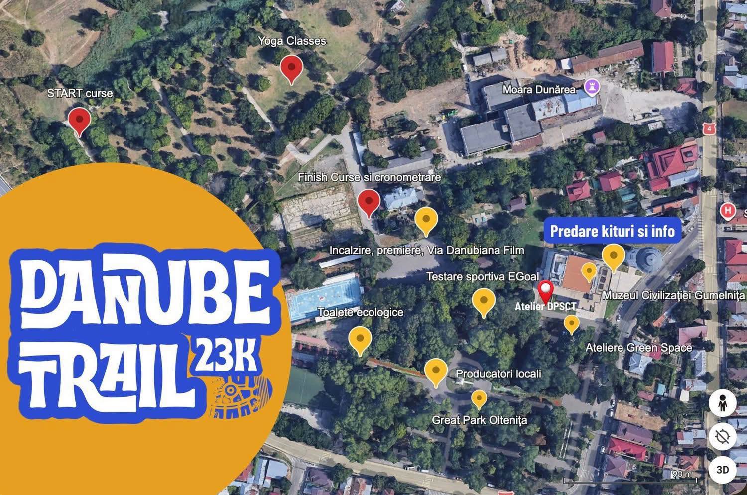 Pregătiri pe ultima sută de metri pentru Danube Trail 23K: Programul de ridicare a kiturilor de concurs