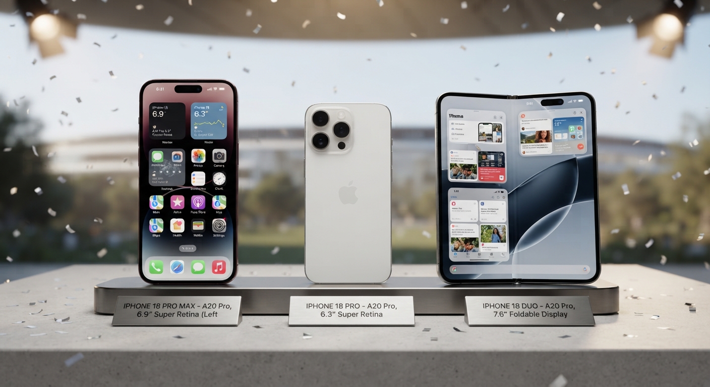 IPHONE DUO: Apple a prezentat oficial primul său smartphone pliabil