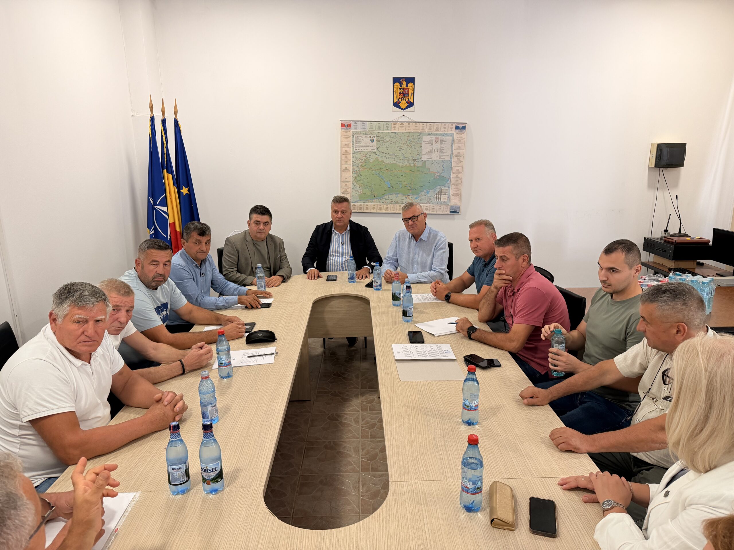 Investiții și comunitate la Crivăț: Președintele CJ Călărași, Vasile Iliuță a dat startul campaniei „Călărași, la pas printre oameni”